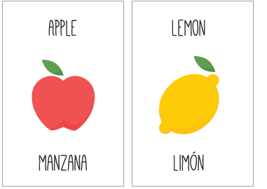 Flashcards En Ingles Para Imprimir Crianza Bilingue Mama No