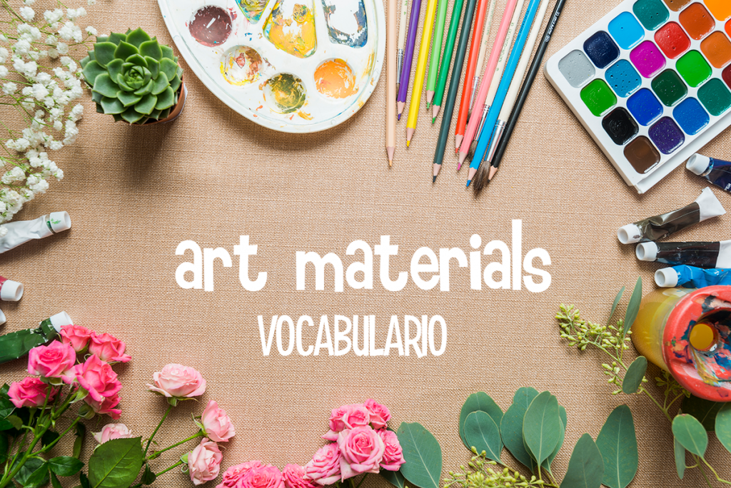 VOCABULARIO INGLES ARTE DIBUJO