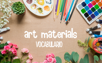 VOCABULARIO INGLES ARTE DIBUJO